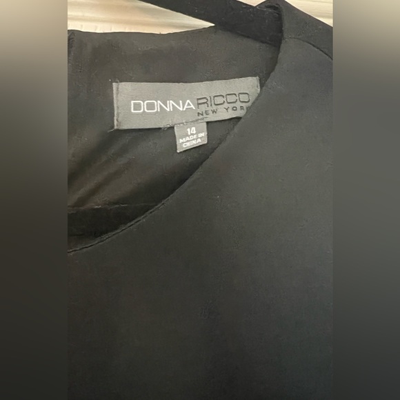 NWT Donna Ricco Size 14. LBD - Picture 6 of 8